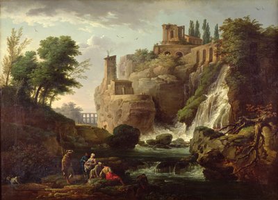 Las Cataratas de Tívoli de Claude Joseph Vernet